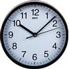Unity Orologio da parete Unity, Radcliffe, Silent Sweep, moderno, Nero, 20 cm