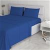 Italian bed Linen Cl El Royal 2Pst Completo Letto, Microfibra, Matrimoniale, 240 x 270 cm, 4 unità
