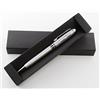 CustomDesign.Shop Penna personalizzata in metallo Premium + confezione regalo | Crea un regalo davvero unico | Incisione laser - [argento]