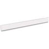 MAUL Barra fermacarte MAULgrip alluminio bianco da parete 100 cm | documenti sempre in vista, fissaggio stabile con viti, presa delicata fino a 20 mm, ampliabile per spazi più grandi