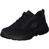 Skechers Go Walk 6 Bold Vision, Scarpe da Ginnastica Donna, Black, 42 EU