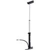 BBB Cycling - Pompa per bici da viaggio telescopica - Combinazione di minipompa e pompa da pavimento - Funzione ad alto volume e alta pressione - Accessori per biciclette - Nero