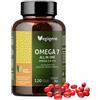 VEGÁGENO OMEGA 7 ALL IN ONE di Olivello spinoso con Omega 3 6 7 9 e Vitamina E Naturale. 120 Capsule liquide. Acido palmitoleico, Non OGM. Senza Glutine. Adatto per Vegani. VEGAGENO