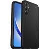 OtterBox Cover per Samsung Galaxy A34 5G Sleek, resistente a shock e cadute, cover Sottile, testata a norme anti caduta MIL-STD 810G, Protezione Antimicrobica, Nero, Senza Retail Package