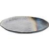 H&H Crackle Piatto Piano, Stoneware, Bcolor, cm27