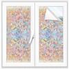 Alyvisun Pellicola Vetri Finestre Privacy Effetto Arcobaleno 44.5x220cm, Pellicola per Finestre Autoadesiva con Aderenza Statica, Anti-UV Pellicola Decorativa per Vetri per Casa Cucina Ufficio