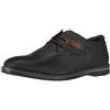 s.Oliver 13200, Scarpe Stringate Basse Derby Uomo, Nero 001, 41 EU