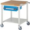 eurokraft pro Banco da lavoro mobile Serie 8000, struttura a telaio eurokraft pro