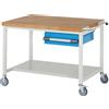 eurokraft pro Banco da lavoro mobile Serie 8000, struttura a telaio eurokraft pro