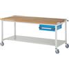 eurokraft pro Banco da lavoro mobile Serie 8000, struttura a telaio eurokraft pro