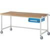 eurokraft pro Banco da lavoro mobile Serie 8000, struttura a telaio eurokraft pro