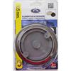 S&M saneaplast metalsant. 751233 - Coperchio Barattolo sifonico embell. inox completa in. S & M