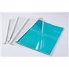 Fellowes Termocopertina trasparente A4 per rilegatura termica in PVC - 150 gr/mq - Fellowes dorso 8 mm - conf. 100 pezzi