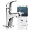 SCHÜTTE Rubinetto per acqua fredda VICO, rubinetto, rubinetto da bagno solo per acqua fredda, valvola di appoggio cromata, 37958