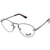 Persol PO2491V 513 | Occhiali da Vista Graduati | Prova Online | Unisex | Metallo | Tondi | Rutenio | Adrialenti