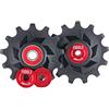 BBB Puleggia per deragliatore in ceramica a 13 denti posteriore Shimano a 12 velocità Jockey Wheels Roller Urban Road Bike MTB Roller Boys Ceramic BDP-19, nero