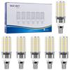 OLEVOLT LED Lampadina E14 Luce Naturale 4000K 1400LM E14 LED Lampadine Mais 12W Equivalente 100W Lampada Alogena, Non Dimmerabile E14 Lampadina Mais Risparmio Energetico Lampade, Set di 6