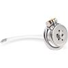 Kutocesy Piatto Chastity Cage Uomo Sex Toy Gabbia Pene Metallo Con Catetere Dark Lock Design,bdsm Male Chastity Per Adulti Sessuale (S)