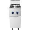 D.L. SERVICE Cucina a gas a 2 fuochi - Vano con ante - cm 40 x 90 x 114h
