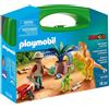playmobil Dinos Playset Valigetta Dinosauri e Esploratore per Bambini da 4+ Anni - 70108