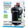 Askoll Pratiko 200 3.0 Super Silent Filtro Esterno per acquari Fino a 230 Litri New 2019, Nero