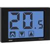 VEMER VE433900 THALOS - Termostato Digitale da Parete, Display Touch Screen, Alimentazione a Batterie, Nero