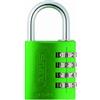 ABUS Candado combinación aluminio 40mm verde blister