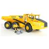 New-Ray NewRay- Dumper Volvo A 40D B/O Light & Sound 1/32 New Holland Trattore, Multicolore, 01016