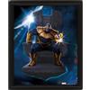 Pyramid International Poster Marvel in 3D (Thanos in Avengers: Infinity War Design) Poster lenticolare 3D con cornice 25 cm x 20 cm x 1,5 cm, regalo Marvel per uomo e regalo Marvel per donna