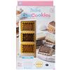 Decora 0255159 Set CiocCookies per Gallette Al Cioccolato Pasqua, In Plastica, Per Realizzare in Modo Semplice delle Gallette con una Placchetta Di Cioccolato Personalizzata. Confezione Da 2 Pezzi.