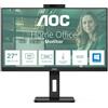 AOC MONITOR AOC LCD IPS LED 27 WIDE FRAMELESS Q27P3QW 4ms MM QHD 1000:1 BLACK 2xHDMI DP Hub USB Vesa Fino:28/05 Q27P3QW