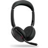 Jabra Evolve2 65 Flex Auricolare Con cavo e senza A Padiglione Ufficio Bluetooth Nero