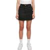 Urban Classics Minigonna Jeans Organico Elasticizzato Gonna, Black Washed, 30 da Donna