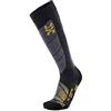 UYN Wintersports, Calze Tecniche Da Sci Uomo, Anthracite Melange/Yellow, 39-41