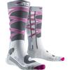 X-Bionic X-Socks Ski Control 4.0 Donna Calze da sci ad alta tecnologia per migliorare le prestazioni, la stabilità e il comfort degli sciatori agonisti e amatoriali - Grigio/Carbone, 41-42
