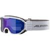 ALPINA Unisex - Bambini, PHEOS MM Occhiali da sci, white, One Size