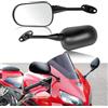 MISS MOLY Nero Specchietti Moto, Retrovisori Specchio Posteriore Per CBR600RR CBR1000RR CBR250R CBR300R CBR500R GSXR600 GSXR750