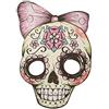 Viving Costumes- Skull Asstd. Maschere Teschio Candy, Multicolore, Taglia Unica, 204588