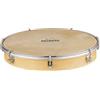 Nino Percussion NINO36 Tamburello, 10 Pollici, Accordabile, Vera Pelle