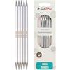 KnitPro 20 cm x 6,5 mm Punto Cubics Nova Doppia Needles Brillante Ottone