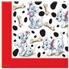 Procos 20 tovaglioli di carta Carica dei 101 per feste Dalmata Disney 33x33cm
