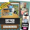 Hidden Games Scena del crimine - Reif für die Insel - Tedesco - Gioco realistico di crimine, emozionante gioco di detective, Escape Room