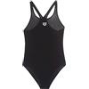arena Dynamo Junior Costume Intero Bambina, Costume da Bagno Sportivo in Tessuto MaxFit Resistente al Cloro e al Sale con Protezione UV UPF 50+