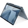 Lenovo IdeaPad Flex 5 Notebook Convertibile, 1.5 Kg, Display Touch FHD 16:10 da 14 pollici - (Intel Core i3-1215U, Scheda Grafica Integrata, RAM 8 GB, 256 GB SSD, WiFi 6, Windows 11) - Stone Blue