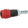 KS Tools 999.9097 Giunto di sicurezza per aria compressa a 2 livelli con guaina flessile, 11mm