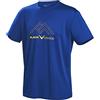 Black Crevice, t-Shirt Tecnica da Uomo, Colore: Blu Scuro, Taglia XL