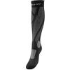 FLOKY, Calze Running Run-Up Long, Calze a Compressione Uomo e Donna, Adatte per attività di Lunga Durata Come Running e Trekking, Protezione Infortuni, Taglia XL, Colore Nero, Made in Italy