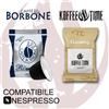 BORBONE 300 CAPSULE CAFFEE COMPATIBILE NESPRESSO* RESPRESSO BLU CAFFE BORBONE +20GINSENG