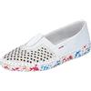 Rieker M2361, Mocassini Donna, Bianco, 37 EU