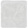 -LUXOR- living Cuscino per sedia Coste - Cuscino decorativo in pelliccia sintetica come decorazione per soggiorno o sedia, 40 x 40 cm, rettangolare, bianco, 1 pezzo